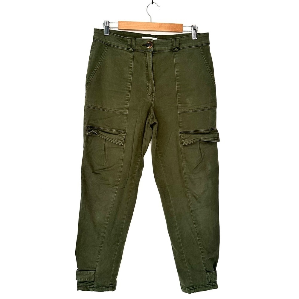 H&M | Green Cargo Pants Size 8